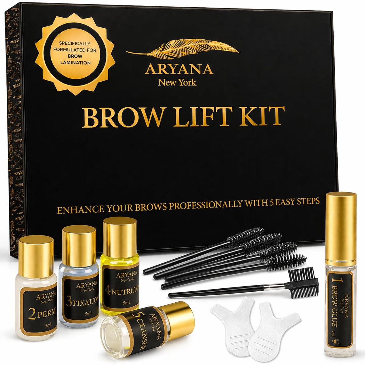 ARYANA NEW YORK Brow Lift Kit packaging front view