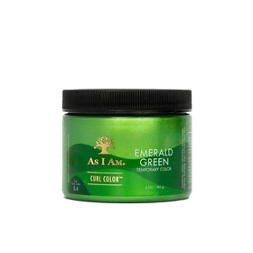 As I Am Curl Color Emerald Green 6 oz front view