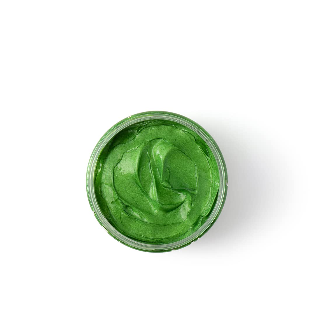As I Am Curl Color Emerald Green with natural curls