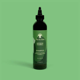 As I Am Rosemary Shampoo 8 oz with rosemary leaves