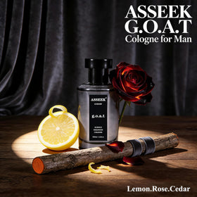 ASSEEK G.O.A.T Perfume bottle with elegant gift box