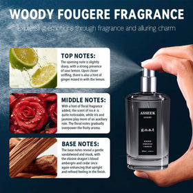 ASSEEK G.O.A.T Perfume for Men 80ml side view