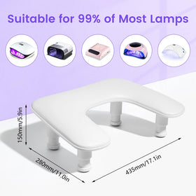 Assembly process of Quaferen Big Arm Rest with numbered legs