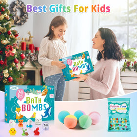 Assorted JOFEI bath bombs showcasing different colours and scents