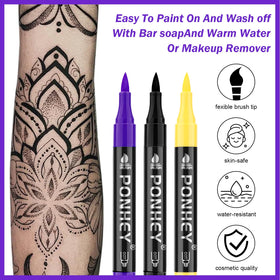 Assorted Ponhey tattoo stencils for creative designs