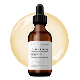 Asterwood Triple Repair Peptide Serum front view with packaging