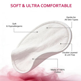 Astraescly Cotton Rounds individual pad close-up