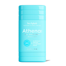 Athena Club Aluminum Free Deodorant Stick Sea Splash front view