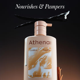Athena Club Body Wash Golden Vanilla back view
