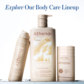 Athena Club Sea Splash Deodorant Stick on a bathroom counter