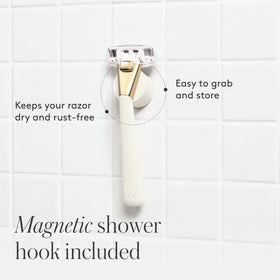 Athena Club Women's Razor Kit in bathroom setting