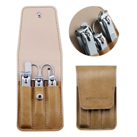 atimier Nail Clipper Set front view with travel case