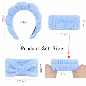 ATROCH headband and wristband set in travel bag