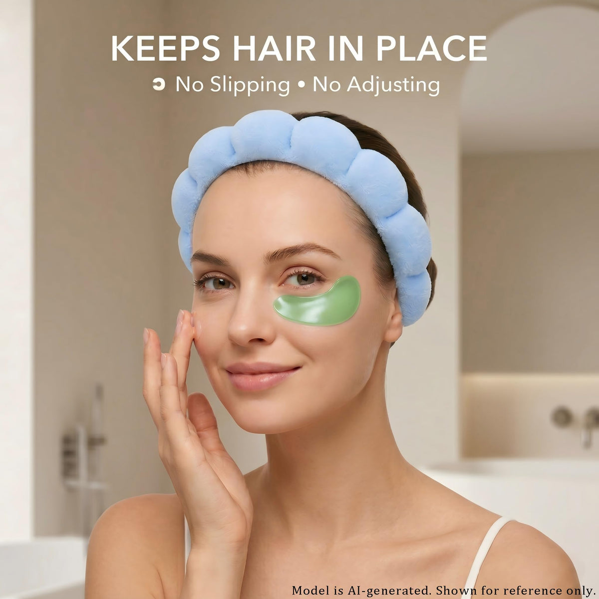 ATROCH wristband absorbing water during face washing