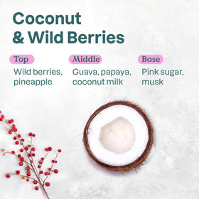 ATTITUDE Aluminum Free Deodorant Coconut & Wild Berries twist and glide application