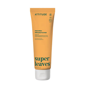 ATTITUDE Body Lotion 8 Fl Oz front view with orange blossom and eucalyptus scent