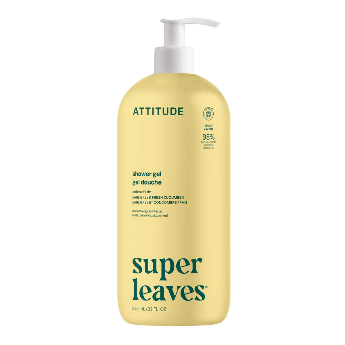 ATTITUDE Body Wash 32 Fl Oz bottle front view
