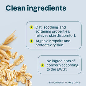 ATTITUDE Body Wash with oat extract ingredients