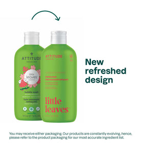 ATTITUDE Bubble Wash for Kids 16 Fl Oz back view