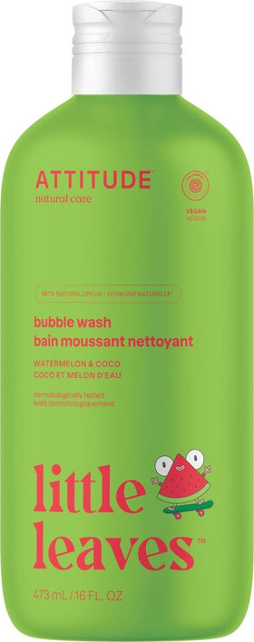 ATTITUDE Bubble Wash for Kids 16 Fl Oz front view