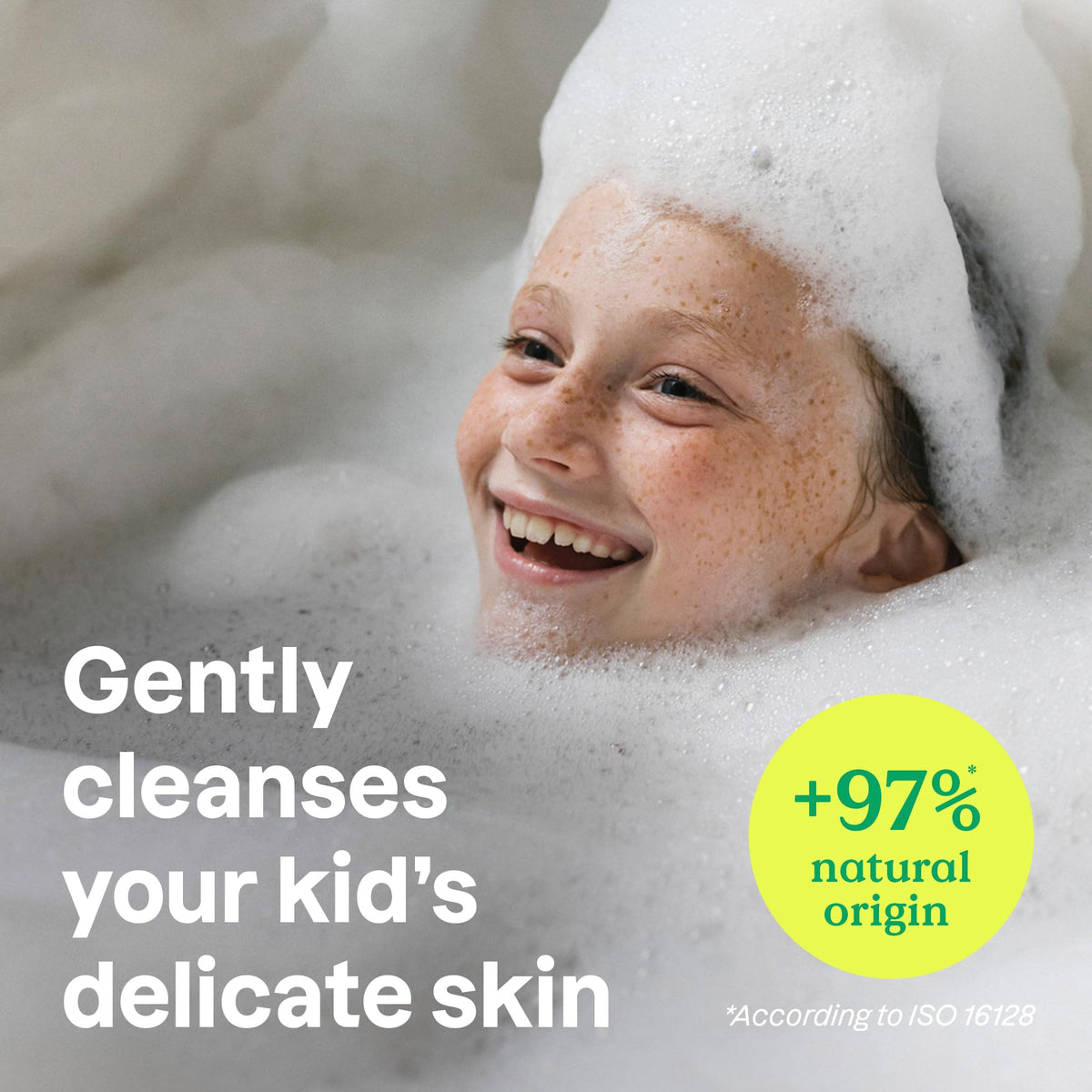 ATTITUDE Bubble Wash for Kids 16 Fl Oz side view