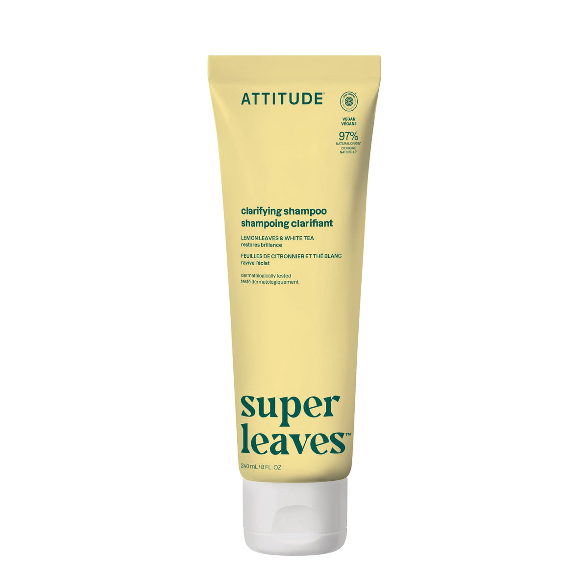 ATTITUDE Clarifying Hair Shampoo 8 Fl Oz front view