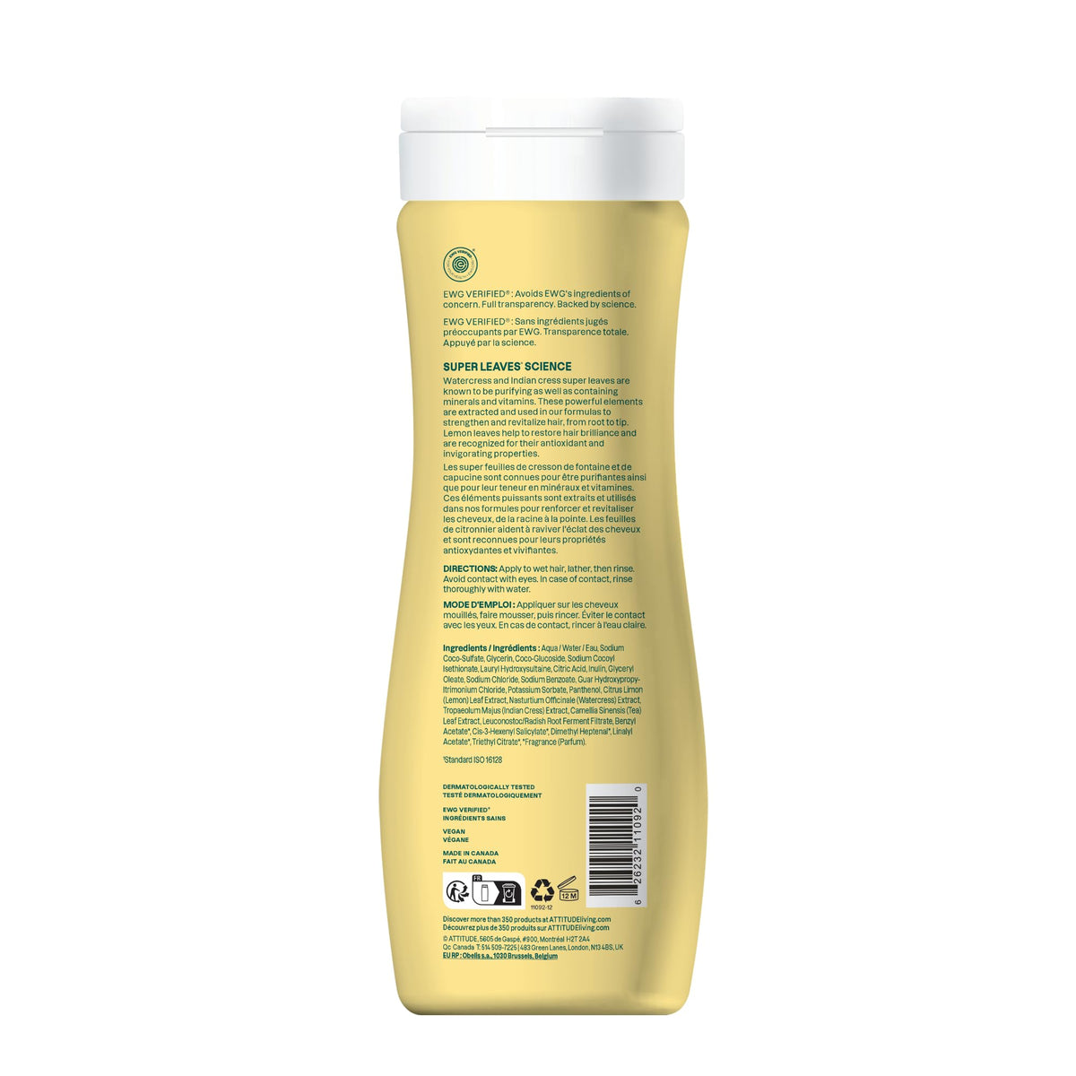 ATTITUDE Clarifying Hair Shampoo placed among hair care products
