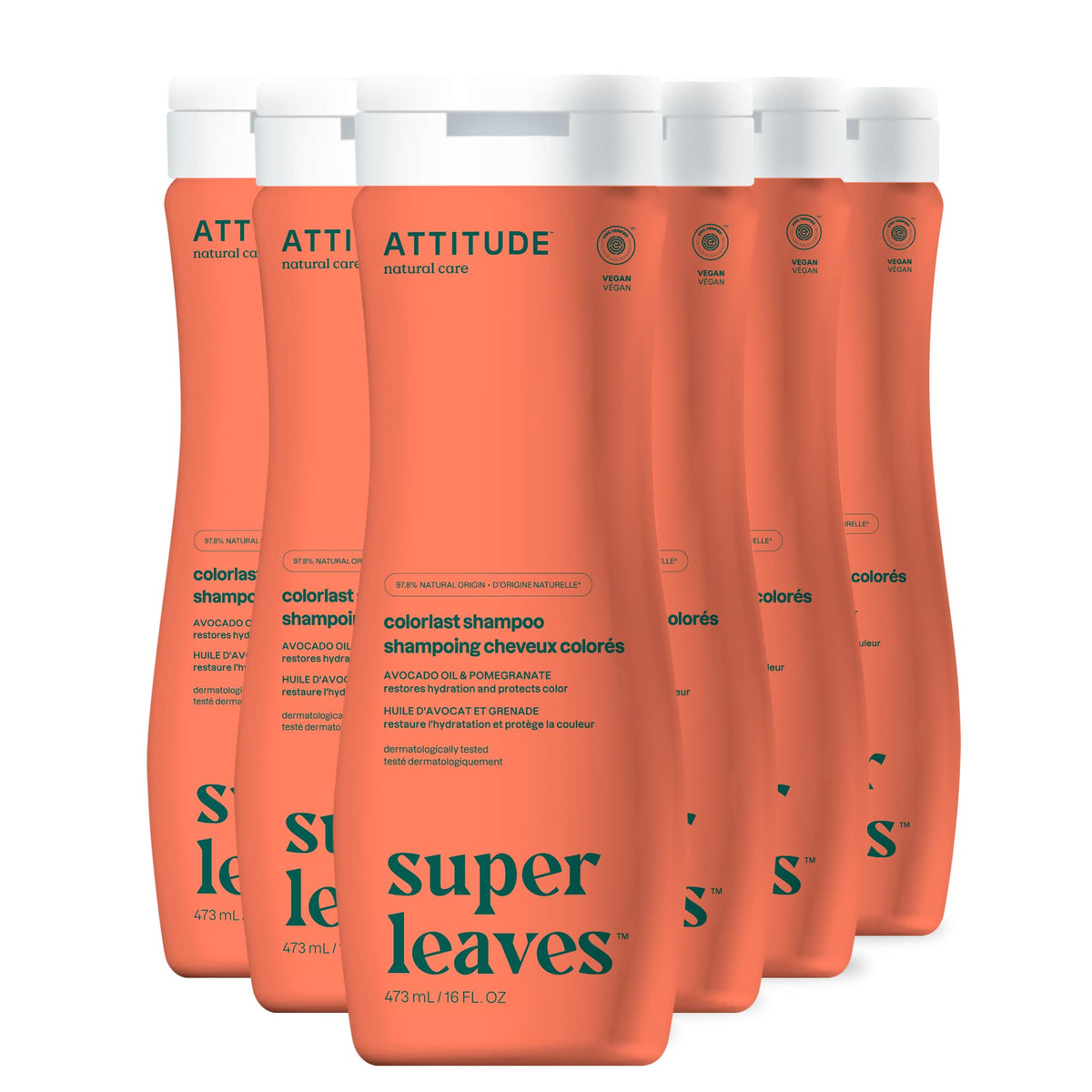 ATTITUDE Colorlast Hair Shampoo 473 mL front view