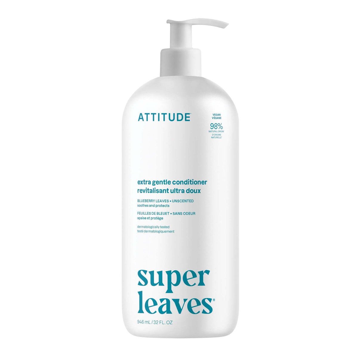 ATTITUDE Extra Gentle Hair Conditioner 32 Fl Oz front view