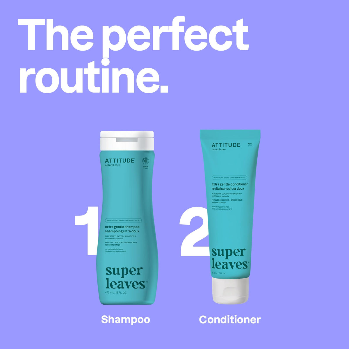 ATTITUDE Extra Gentle Hair Conditioner texture close-up