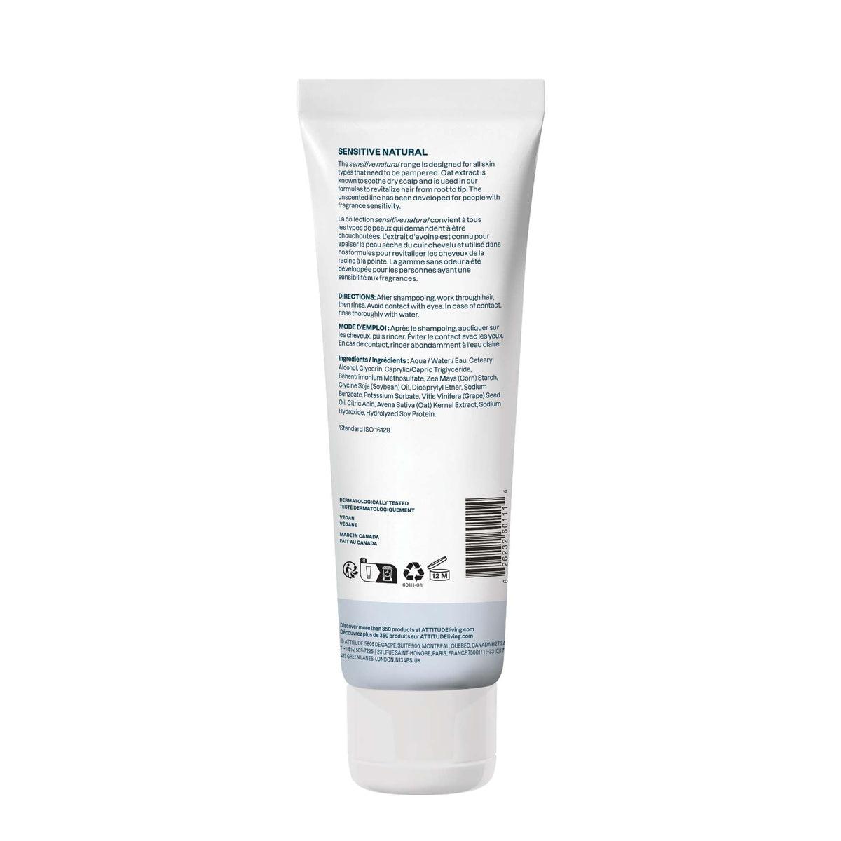 ATTITUDE Extra Gentle Hair Conditioner with soy protein