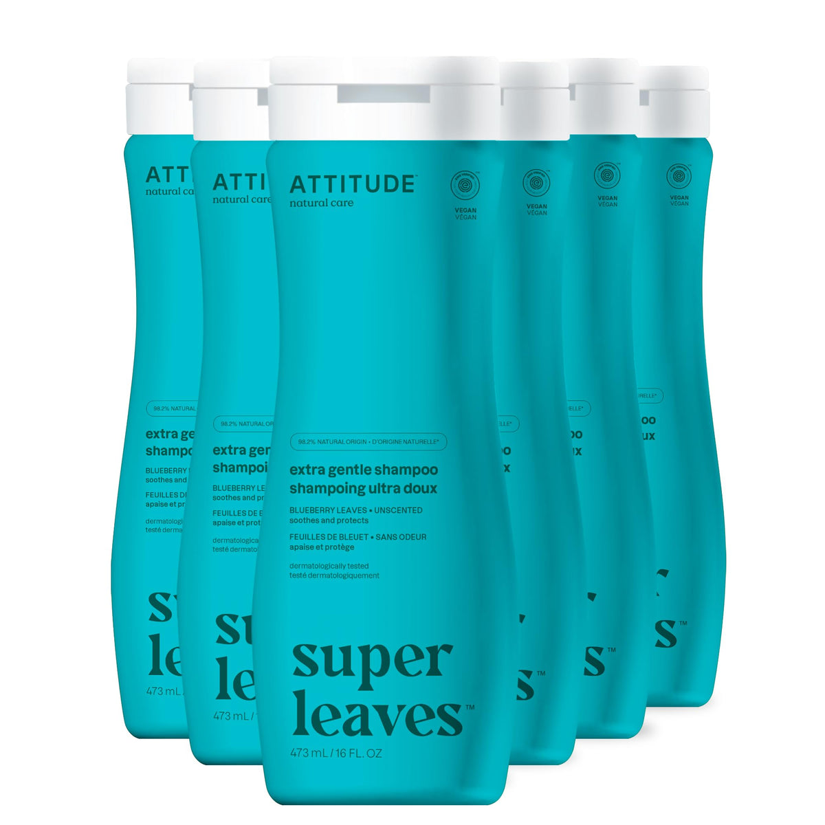 ATTITUDE Extra Gentle Hair Shampoo 473 mL front view