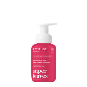 ATTITUDE Foaming Hand Soap Pink Grapefruit front view
