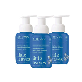 ATTITUDE Kids Foaming Hand Soap 10 Fl Oz Blueberry scent front view