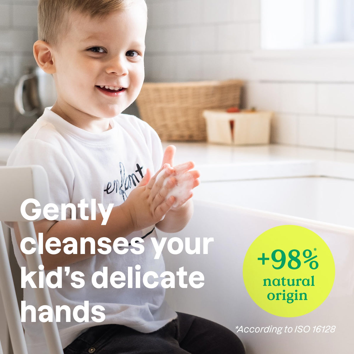 ATTITUDE Kids Foaming Hand Soap Watermelon & Coco pump top