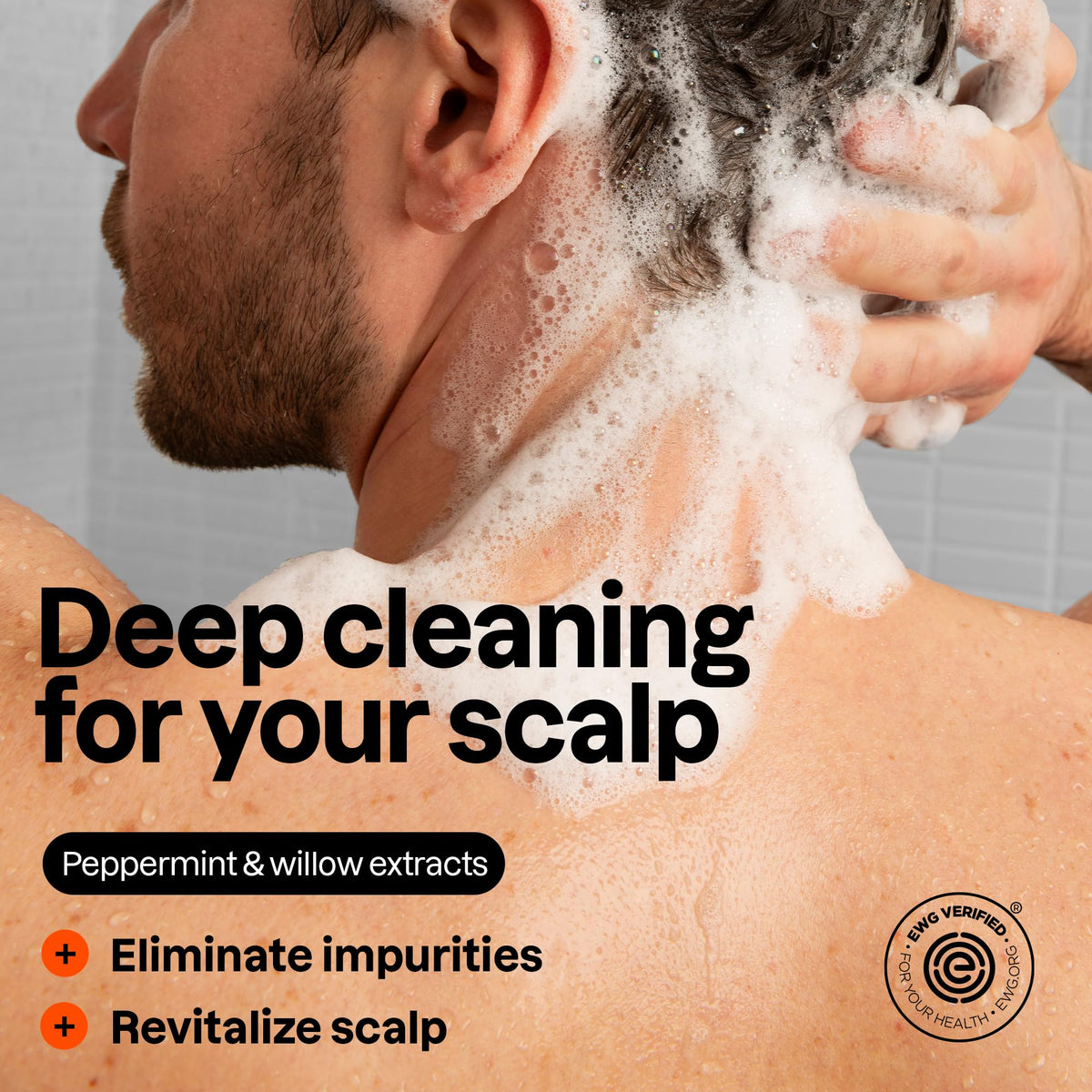 ATTITUDE Men's 2-in-1 Shampoo and Conditioner with ingredients