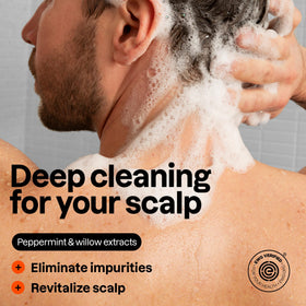 ATTITUDE Men's 2-in-1 Shampoo and Conditioner with ingredients