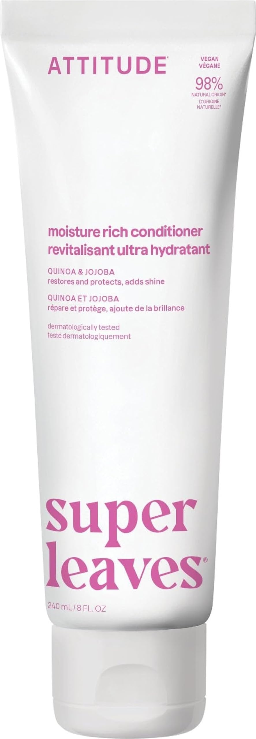 ATTITUDE Moisture Rich Hair Conditioner 8 Fl Oz front view