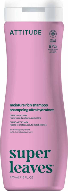 ATTITUDE Moisture Rich Hair Shampoo 16 Fl Oz front view