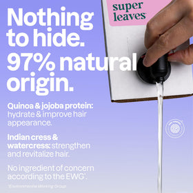 ATTITUDE Moisture Rich Hair Shampoo side view showing packaging details