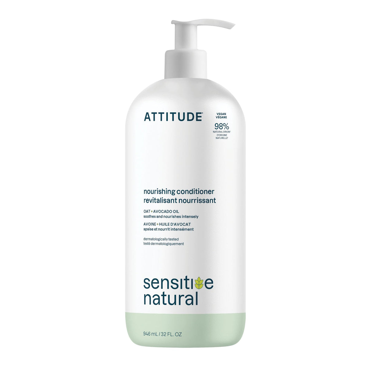 ATTITUDE Nourishing Hair Conditioner 32 Fl Oz front view
