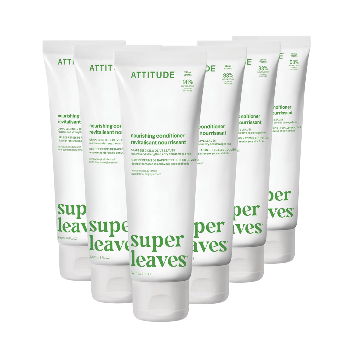 ATTITUDE Nourishing Hair Conditioner 8 Fl Oz front view