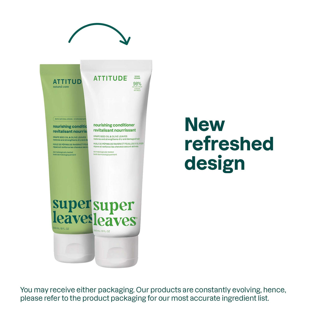 ATTITUDE Nourishing Hair Conditioner bottle with label