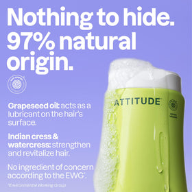 ATTITUDE Nourishing Hair Shampoo ingredients list