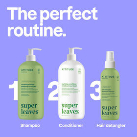 ATTITUDE Nourishing Hair Shampoo with olive leaves and grapeseed oil