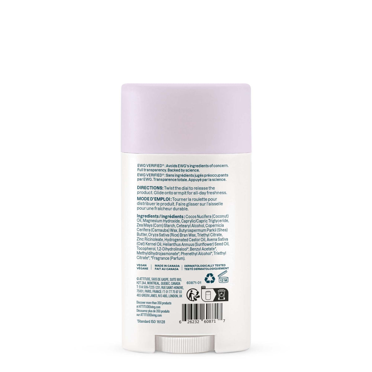ATTITUDE Sensitive Deodorant Sweet Jasmine in lifestyle setting