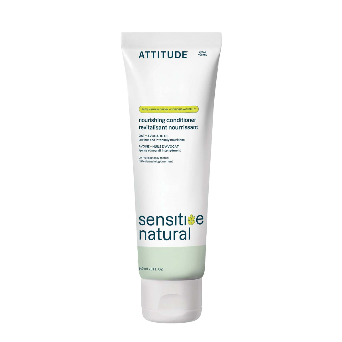 ATTITUDE Sensitive Natural Conditioner 8 Fl Oz front view