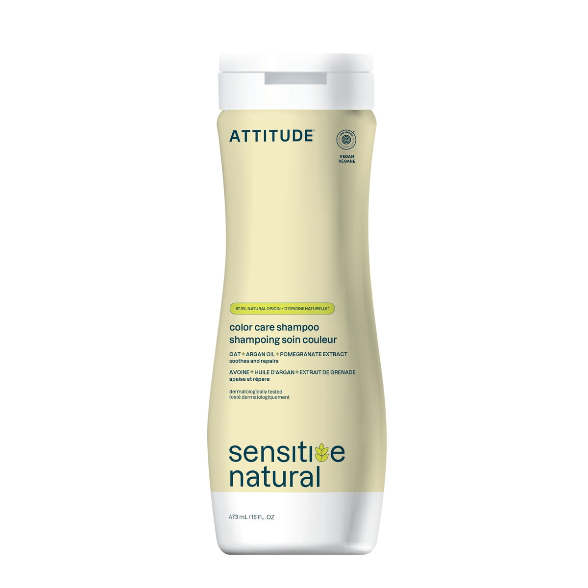 ATTITUDE Sensitive Natural Shampoo 16 Fl Oz front view