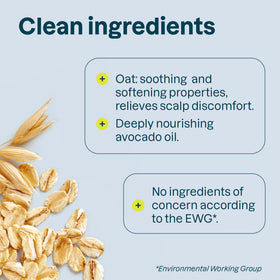 ATTITUDE Sensitive Natural Shampoo back view with ingredient details