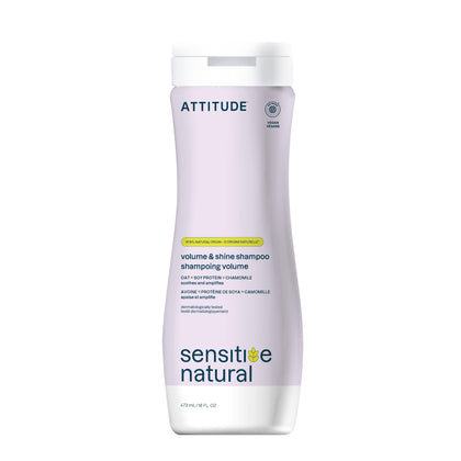 ATTITUDE Sensitive Natural Volumizing Shampoo 16 Fl Oz front view